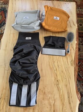 Pet Parents Washable Belly Band for Male Dogs Incontinence Marking Set/3 XLG NEW